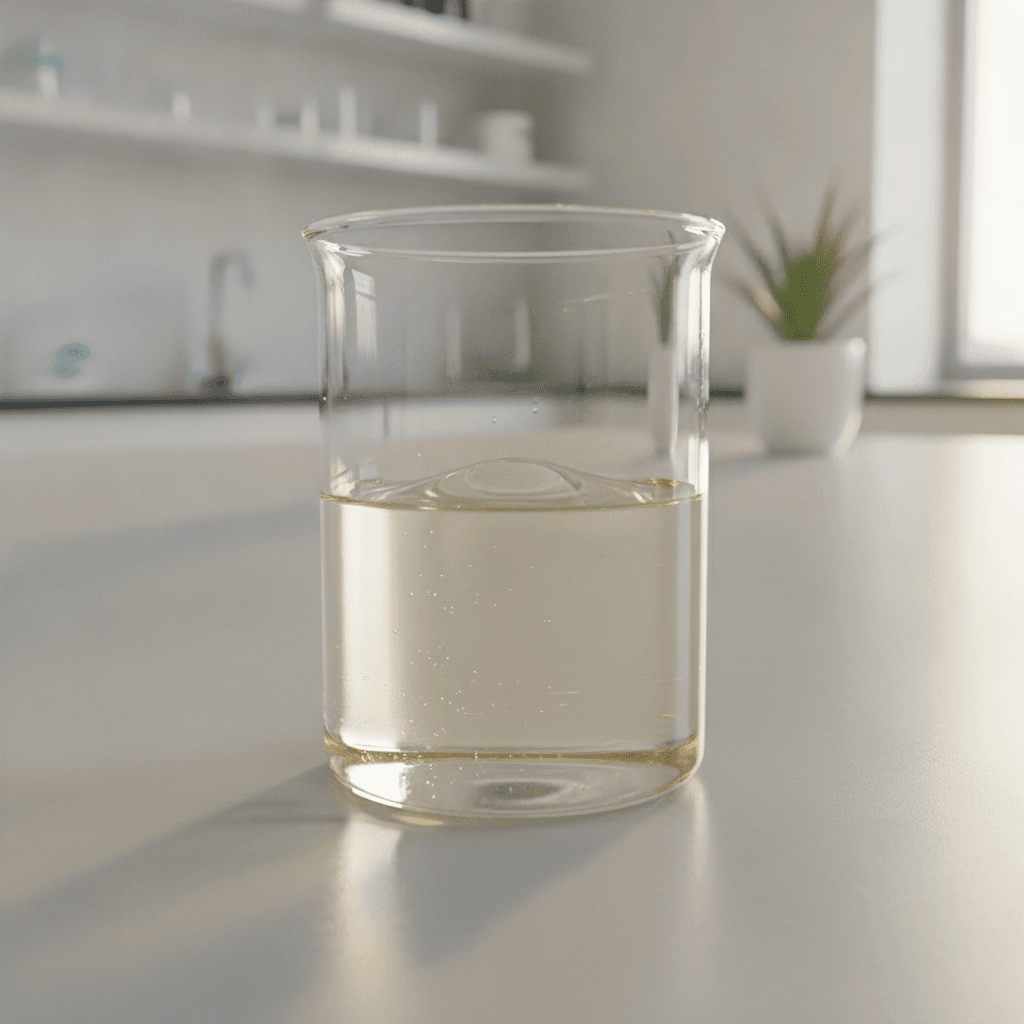 Food Grade Glycerol Monostearate (NSE) representing sustainable chemical sourcing and green industrial practices.