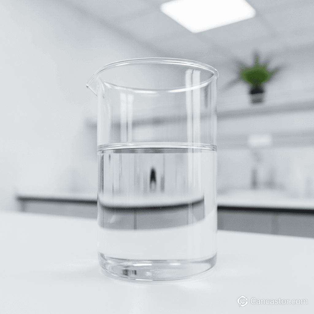 R&D chemist meticulously formulating with Polydimethylsiloxane (PDMS) in a laboratory setting, demonstrating precision and expertise for industrial applications.