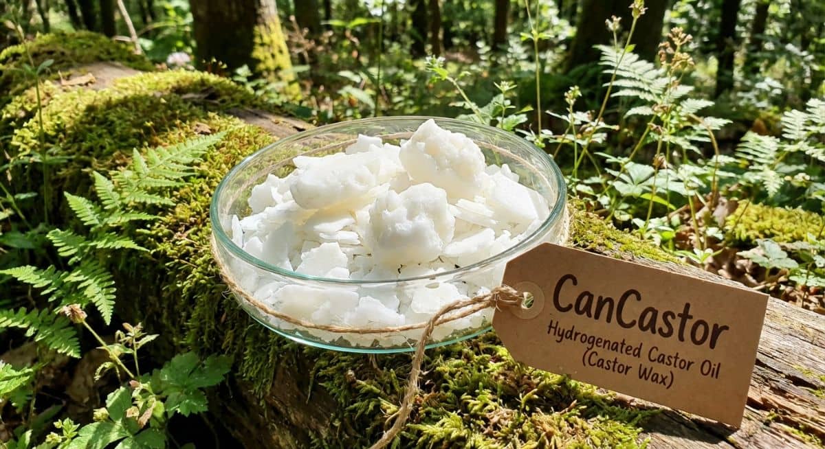 Hydrogenated castor oil acts as a primary thickener, emulsifier, emollient, and structural agent in cosmetics, pharmaceuticals, and industrial applications, providing moisture retention, increased viscosity, and lubricating properties.